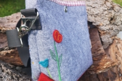 Beuteltasche mit loxx Knopf