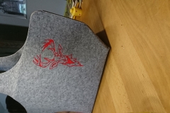 Shopper mit Hirschkopf