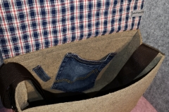 Tasche Hirsch in rot